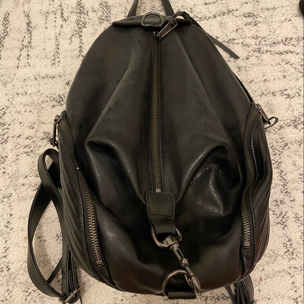 Rebecca minkoff leather backpack